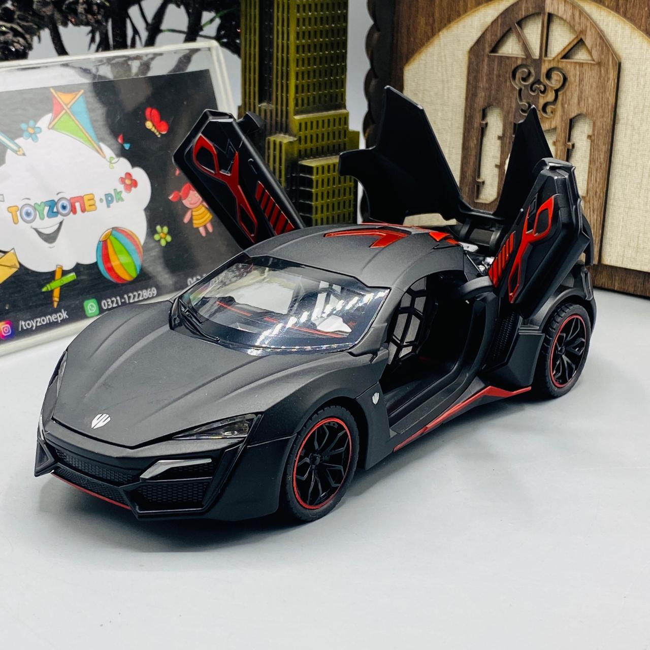 lykan hypersport super racing car