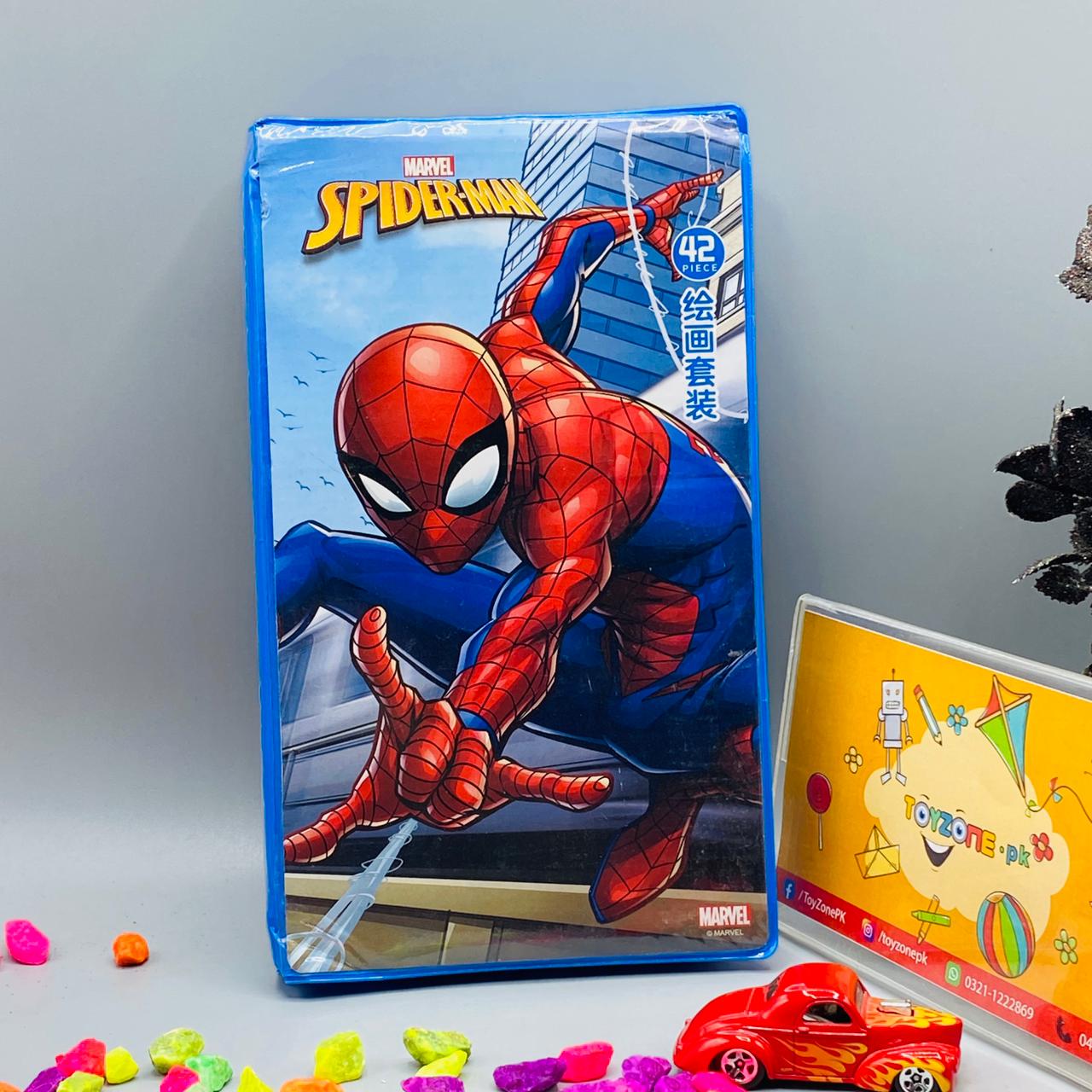 marvel-spiderman-art-set-42-pieces