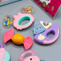 Thumbnail for 6pcs-multicolor-rattle-set
