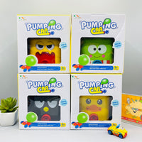 Thumbnail for air powered hand push balloon car