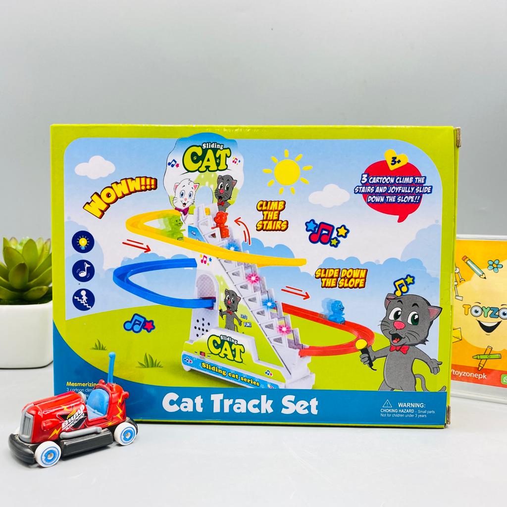 bo cat electric climbing stairs track set