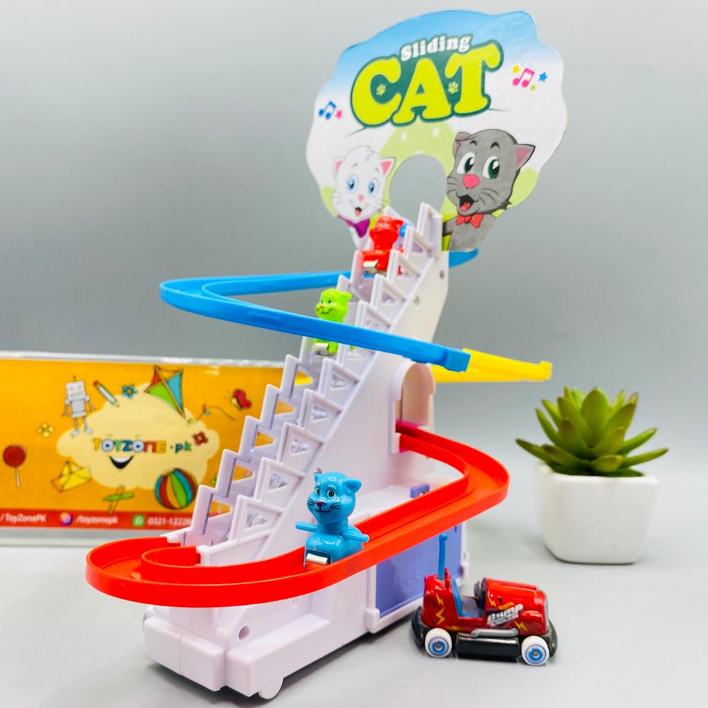 bo cat electric climbing stairs track set