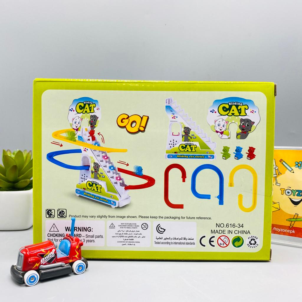 bo cat electric climbing stairs track set