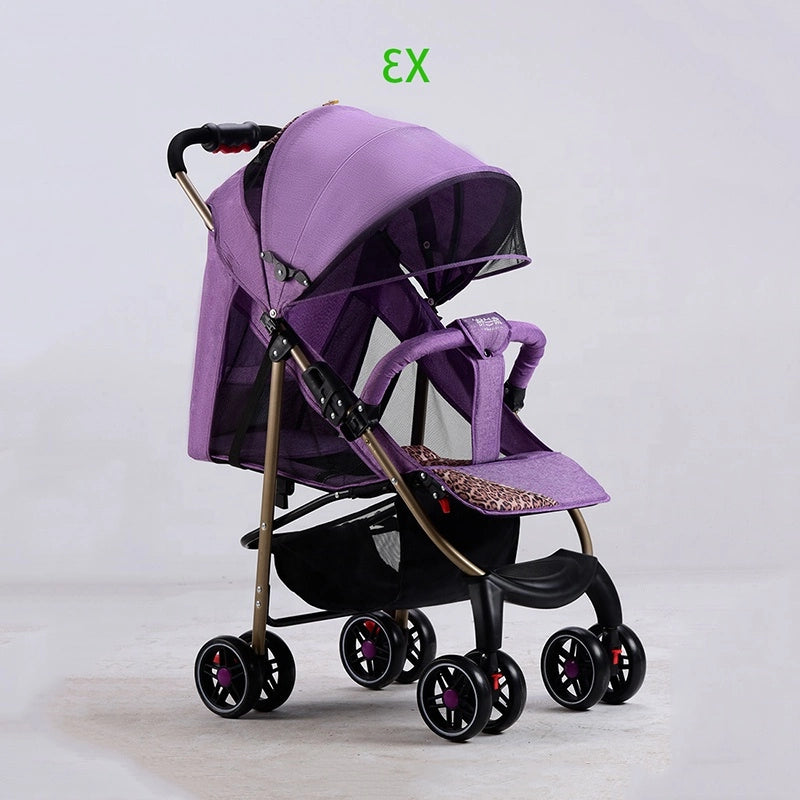 Newborn Baby Carriage Ultra light Portable Stroller