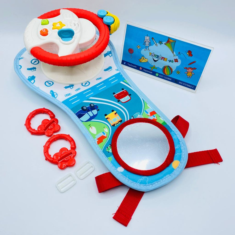 Baby Steering Wheel Toy With Light And Sound