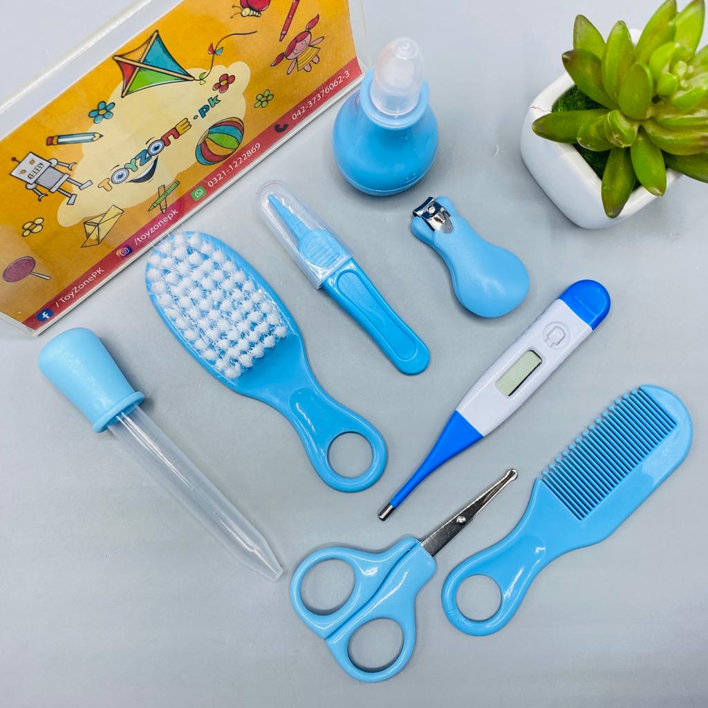Baby Grooming Kit Scissor Thermometer Clip Set