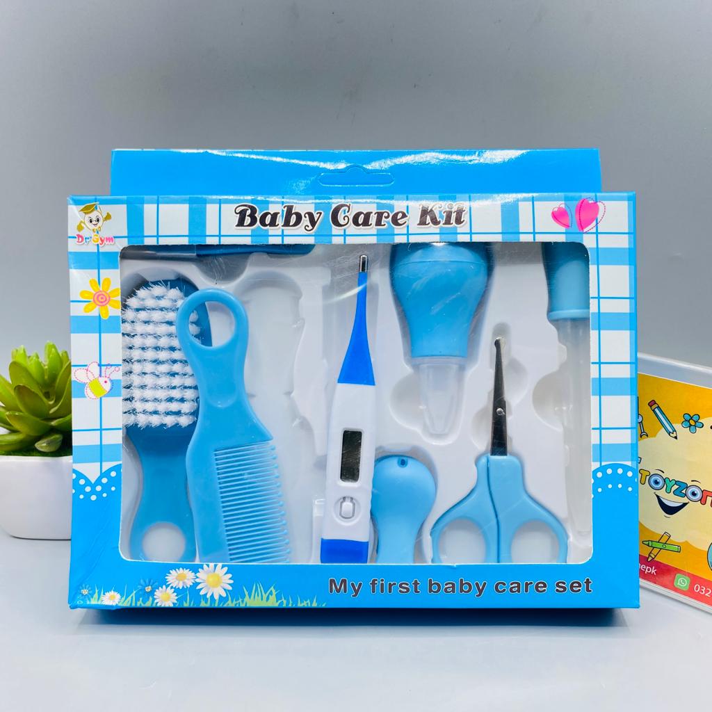 Baby Grooming Kit Scissor Thermometer Clip Set