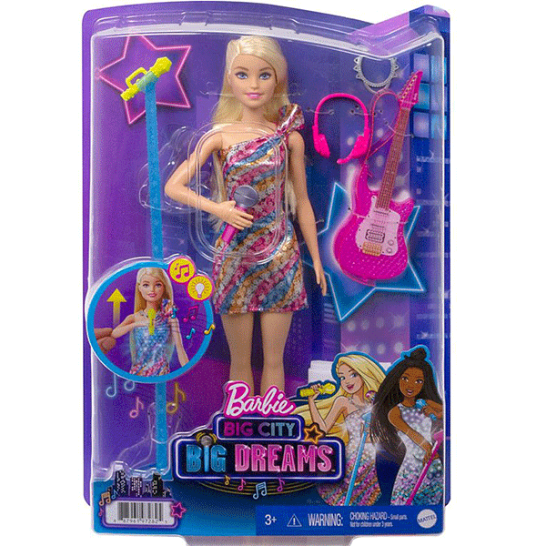 barbie big city big dreams blonde doll