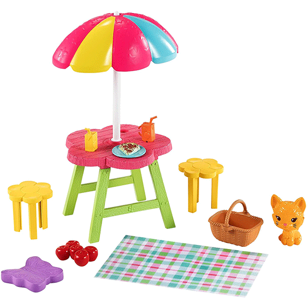 barbie chelsea picnic playset