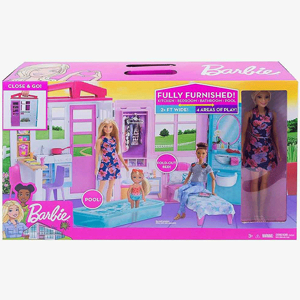 Barbie girl toy set 2025