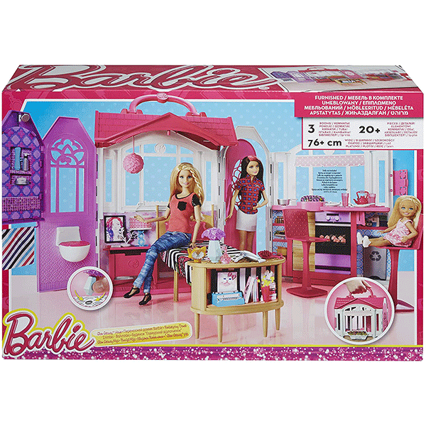 barbie glam getaway house