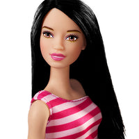 Thumbnail for barbie glitz doll pink striped dress