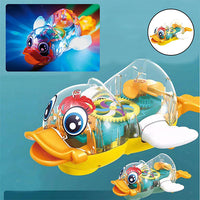 Thumbnail for battery operated electric duck with light sound
