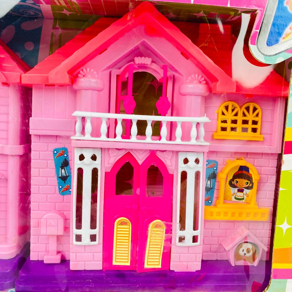 beauty villa doll house with furniture