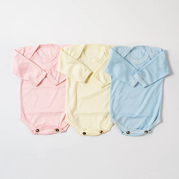 Plain Bodysuit Pack of 3
