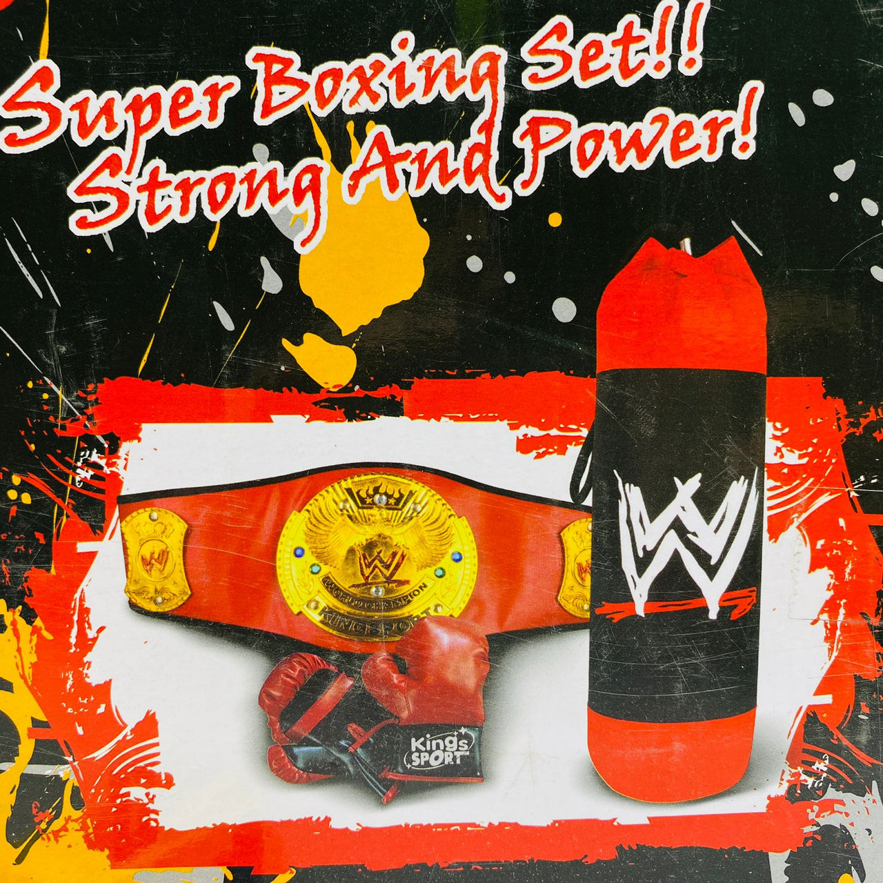 WWE Boxing Practics Game Set