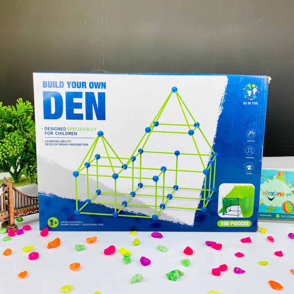build your own den 100 pieces