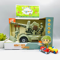 Thumbnail for bump n go army vehicle with light and music