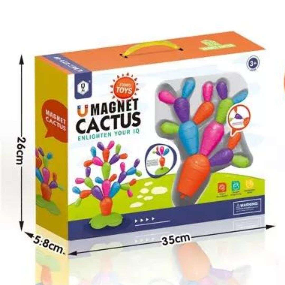 Magnetic Cactus DIY For Kids