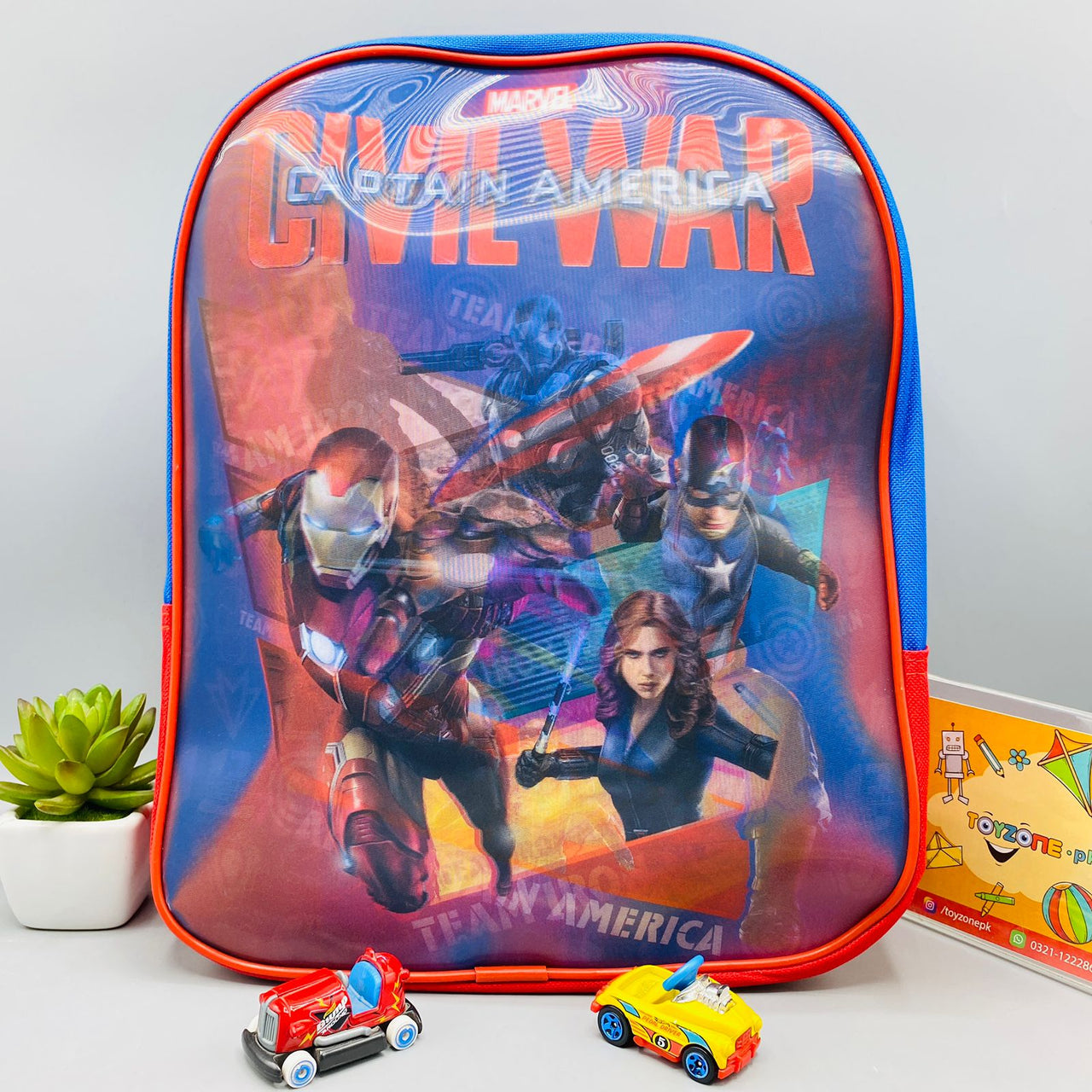 captain america durable school bag