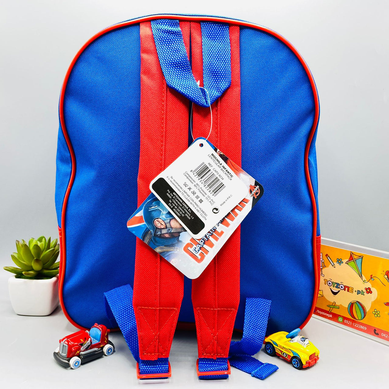 captain america durable school bag