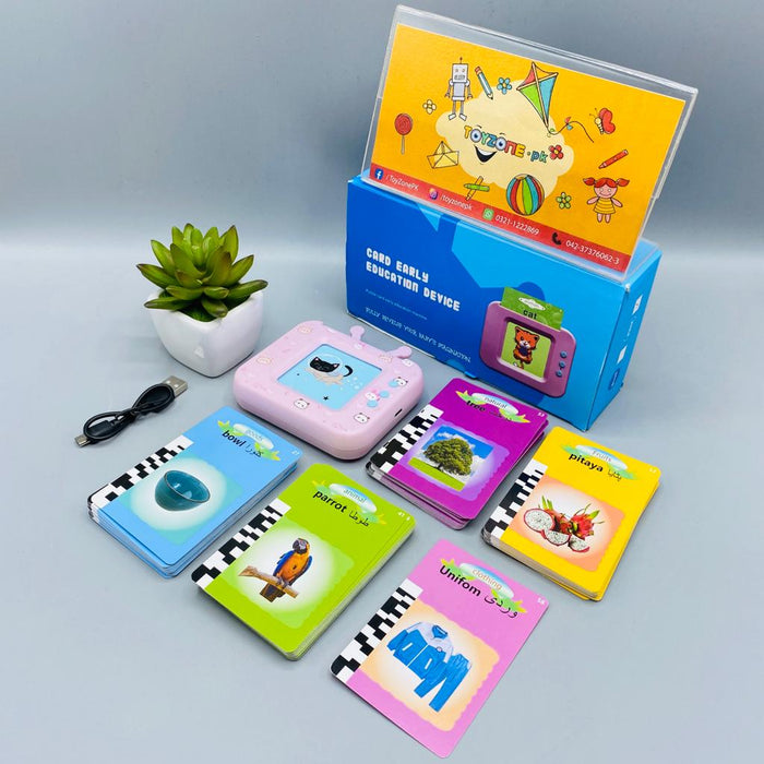109 flash cards early education device