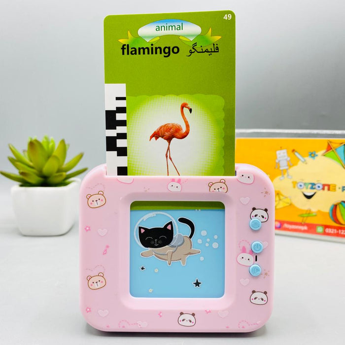109 flash cards early education device