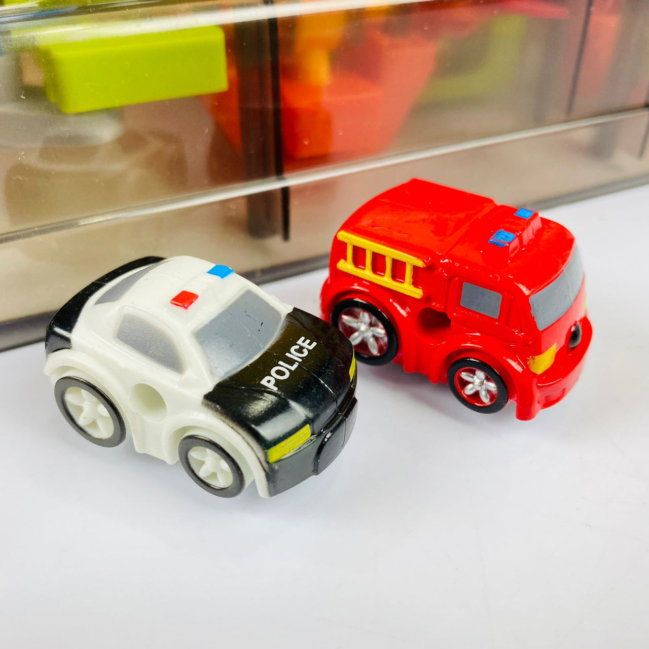 childrens car track car adventure with a helicopter