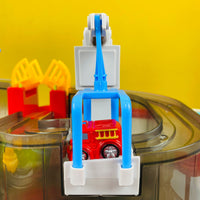 Thumbnail for childrens car track car adventure with a helicopter