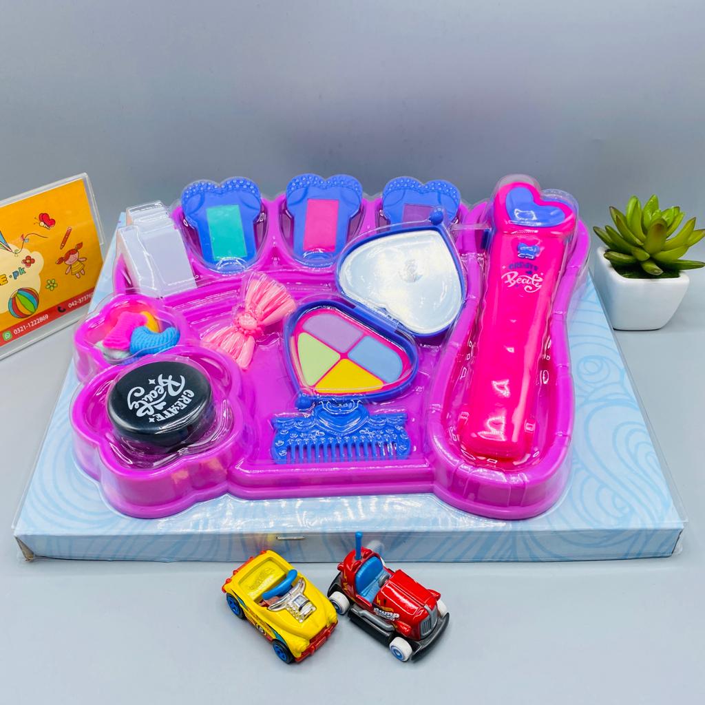 childrens hair dyeing and makeup set