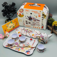 Thumbnail for tea set in suitcase