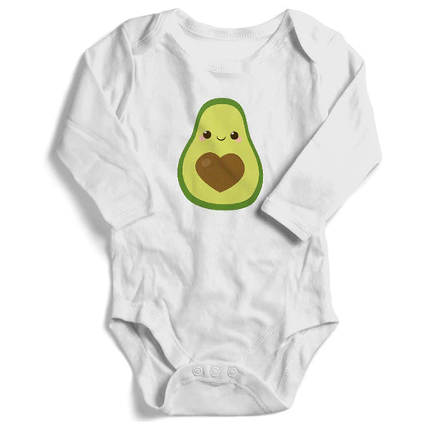 cute avocado romper