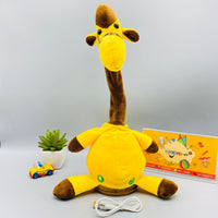 Thumbnail for cute dancing and talking giraffe toy