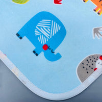 Thumbnail for Pack of 2 Multicolor Cartoons Baby Bibs