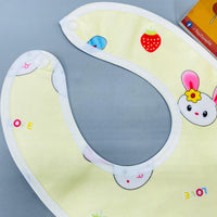 Thumbnail for Pack of 2 Multicolor Cartoons Baby Bibs