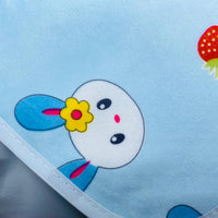 Thumbnail for Pack of 2 Multicolor Cartoons Baby Bibs