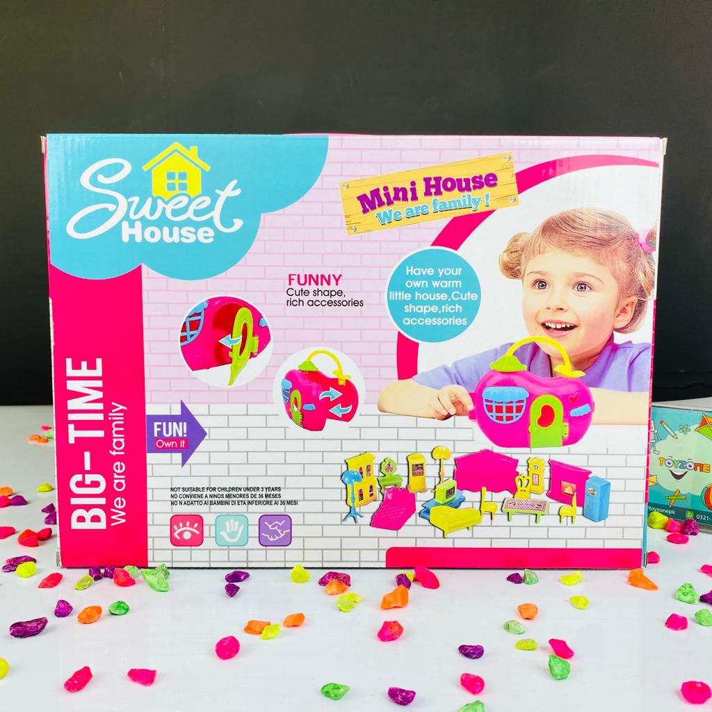 cute shape doll house accessories