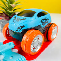 Thumbnail for diy changeable race car assembled tracks