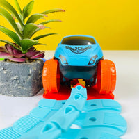 Thumbnail for diy changeable race car assembled tracks