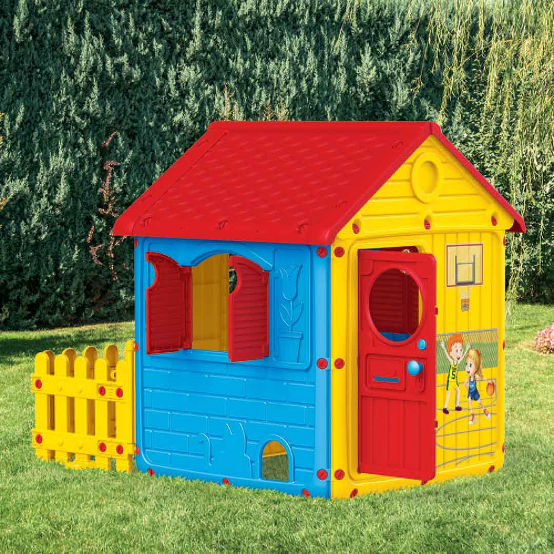 dolu my first house with fence