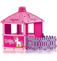 Thumbnail for dolu unicorn house with fence