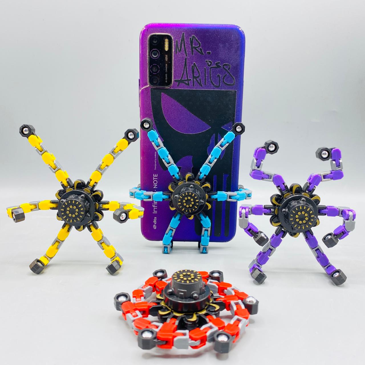 deformed fidgets spinner pack of 4