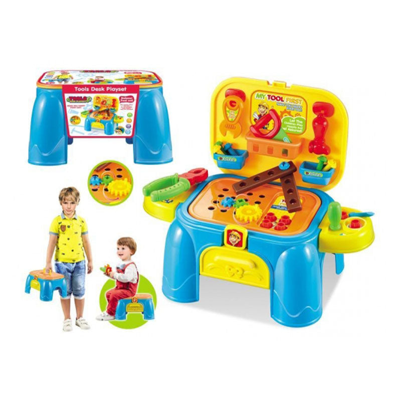 Deluxe Tools Desk Toy Playset For Kids