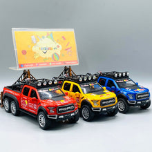 Die-cast Ford Beast Raptor F150 with Bike