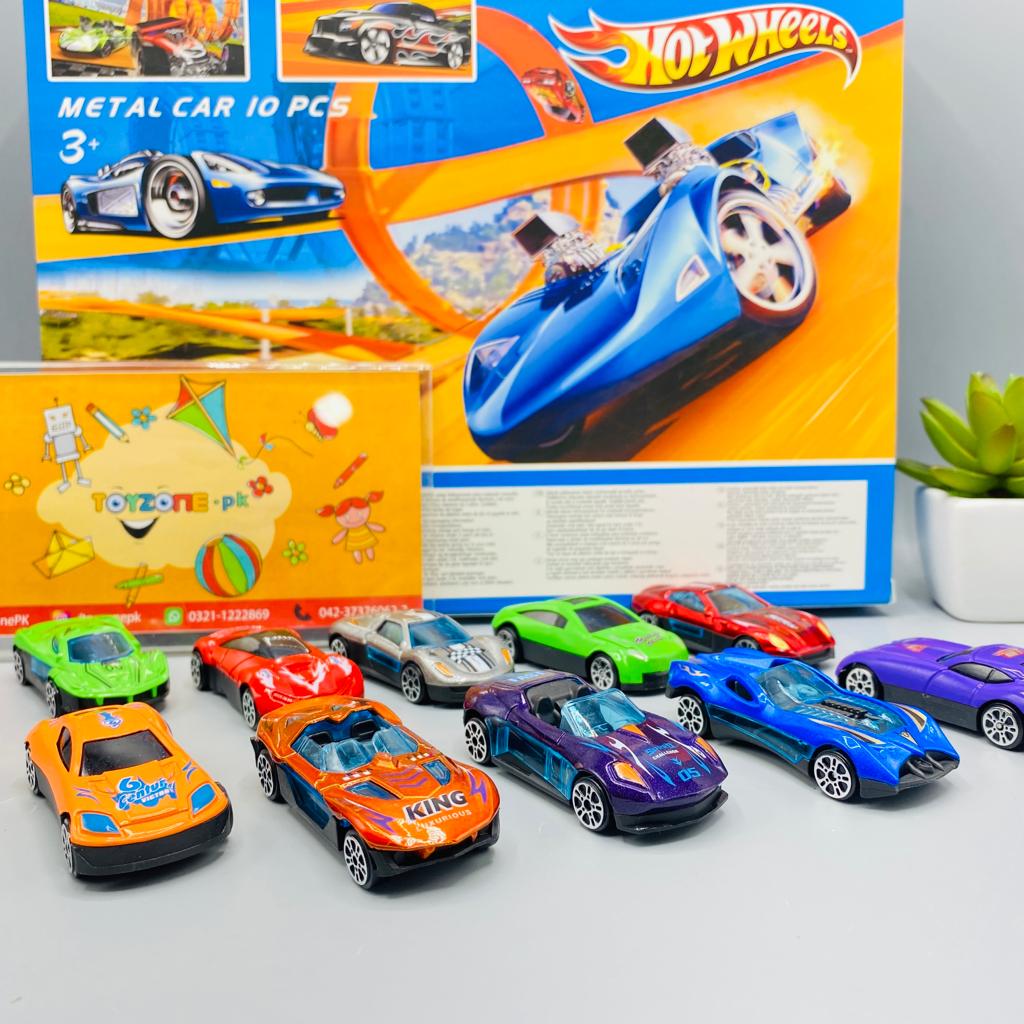 diecast 10 pack car set
