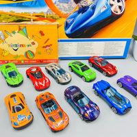 Thumbnail for diecast 10 pack car set