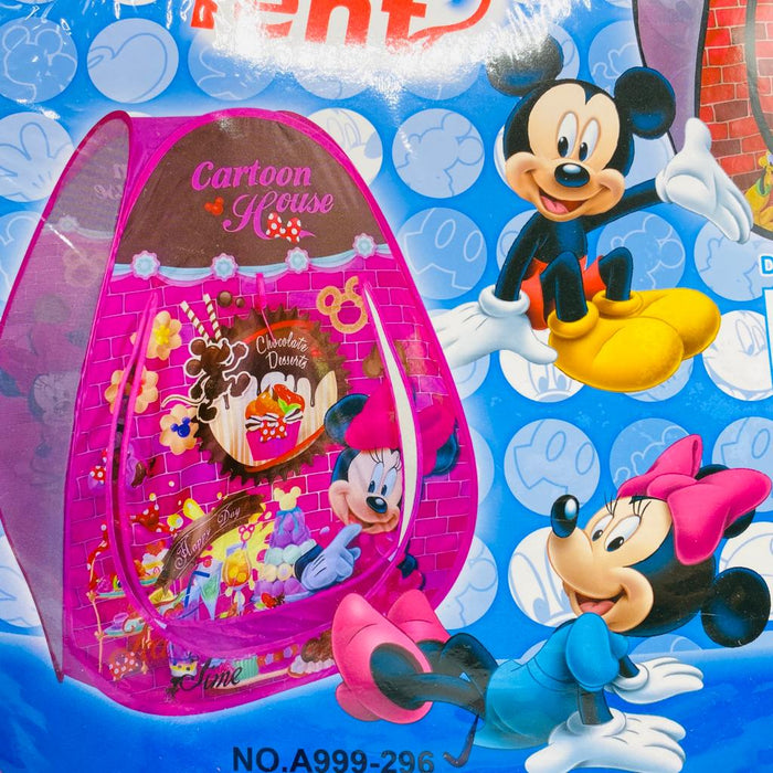 different cartoon characters themed kids play tent
