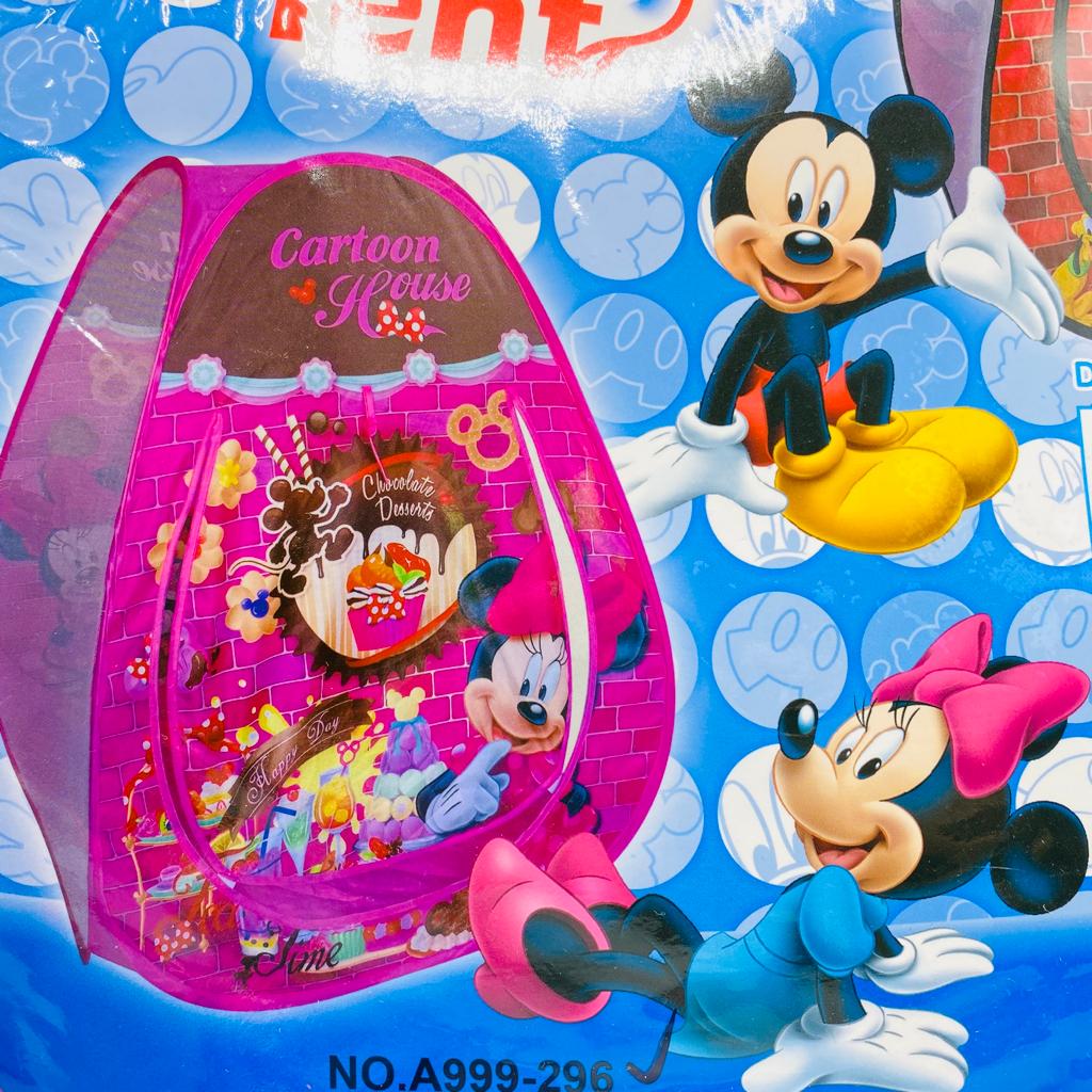 different cartoon characters themed kids play tent