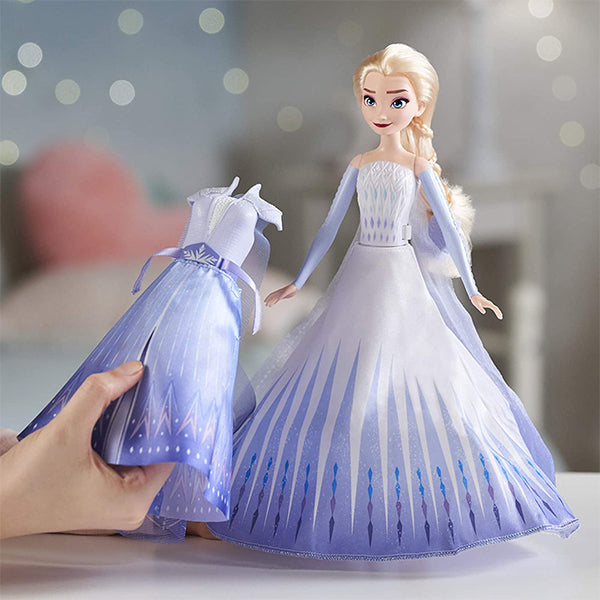 disney frozen 2 elsas transformation