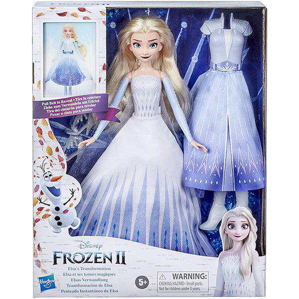 disney frozen 2 elsas transformation